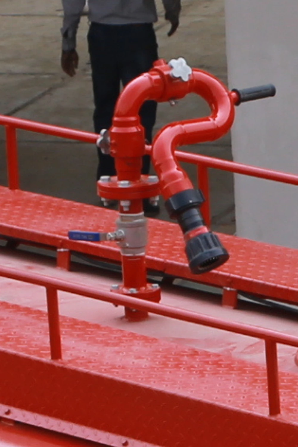 Firefighting Support Tanker onboard system detail